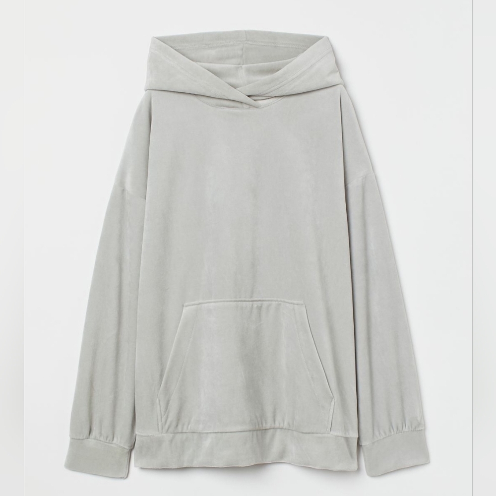 H&M Velour Hoodie